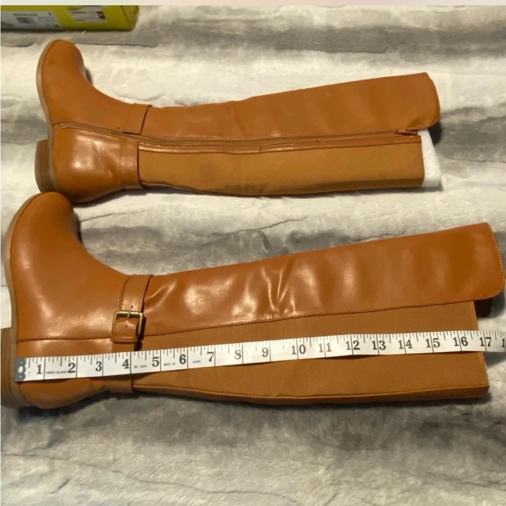 Style & Co. Brown‎ Knee-High Boots